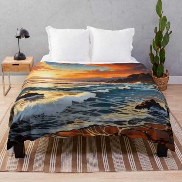 Item preview, Seascape Sunset designed and sold by Dawn van Doorn.