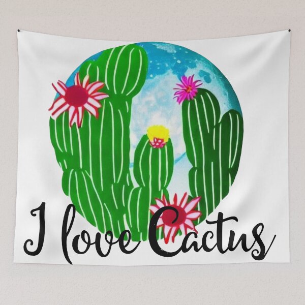 Item preview, CACTUS IN THE MOONLIGHT designed and sold by inarausch2023.