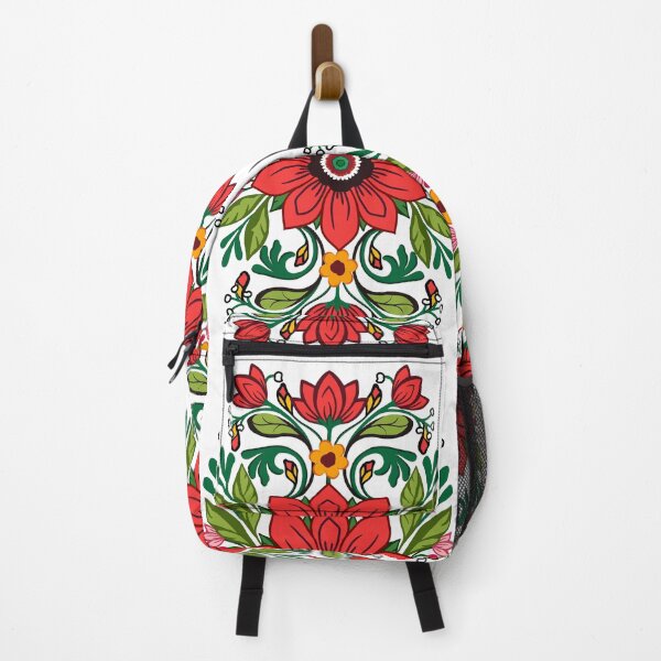 Item preview, Hungarian Folk Floral symmetrical designed and sold by Charmy Design.