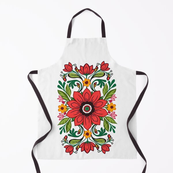 Item preview, Hungarian Folk Floral symmetrical designed and sold by Charmy Design.