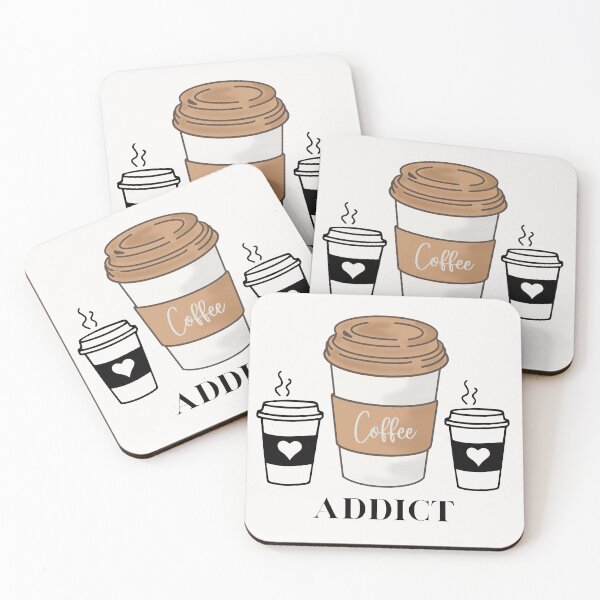 Item preview, COFFEE Addict cute Design designed and sold by LeesClose123.