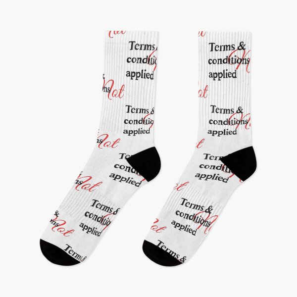 Item preview, Funny "Terms & Conditions NOT Applied" designed and sold by Shopyflix.