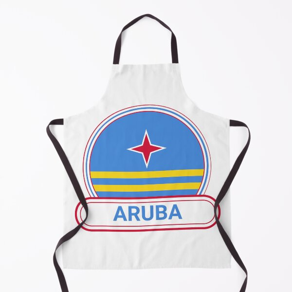 Item preview, Aruba Country Badge - Aruba Flag designed and sold by chrisrivait.