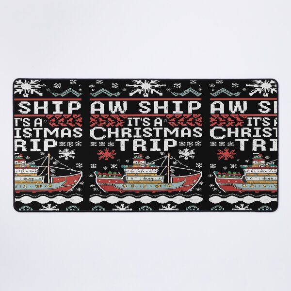 Item preview, Aw Ship It's A Christmas Trip Cute Cruise Family Friend Xmas designed and sold by DrawHandArt.