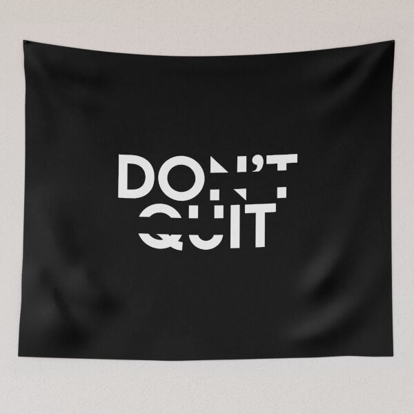 Item preview, Don't Quit designed and sold by footballma44.