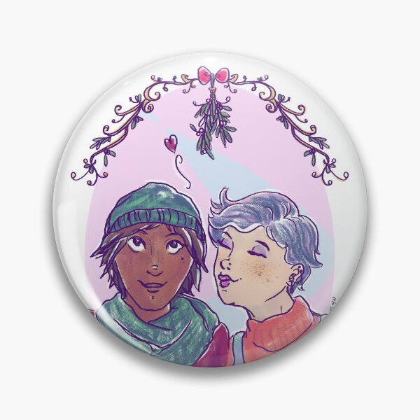 Item preview, Mistletoe kiss designed and sold by gingernoodleuk.