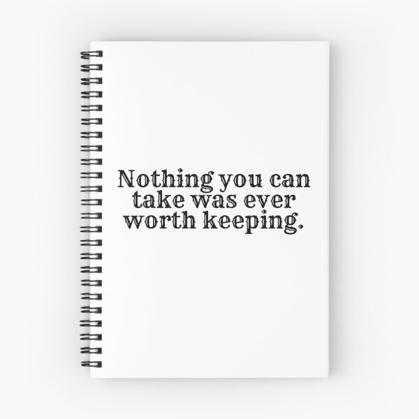 Artikelvorschau, Nothing You Can Take War Ever Worth Keeping Songtext TBOSAS entworfen und verkauft von NimuehArt.
