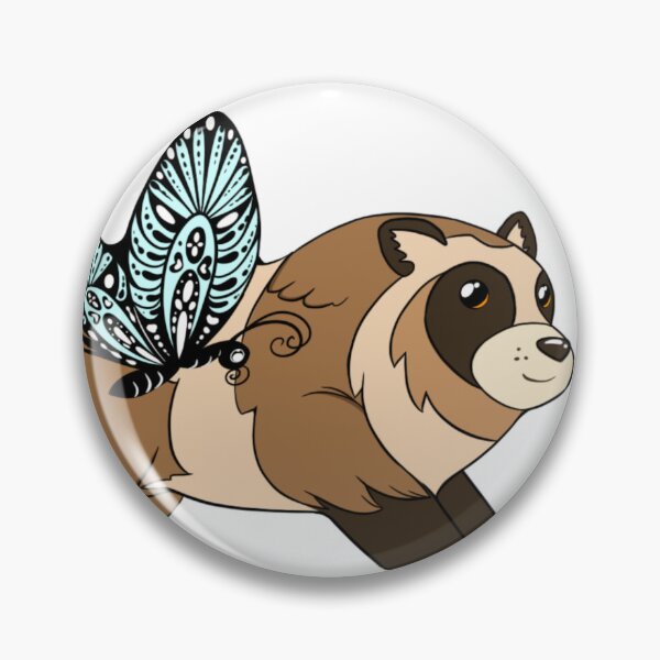 Item preview, Cookie cutter: Tanuki racing a butterfly designed and sold by Kitsunefire7.