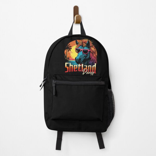 Item preview, Retro Wave Sunglas Shetland Pony Horse designed and sold by RedDesignSyc.