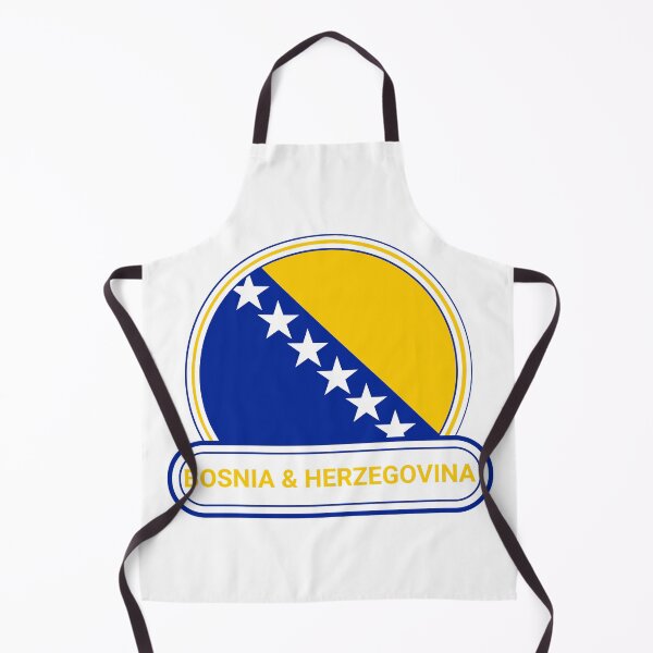 Artikelvorschau, Landesabzeichen Bosnien und Herzegowina – Flagge Bosnien und Herzegowinas entworfen und verkauft von chrisrivait.