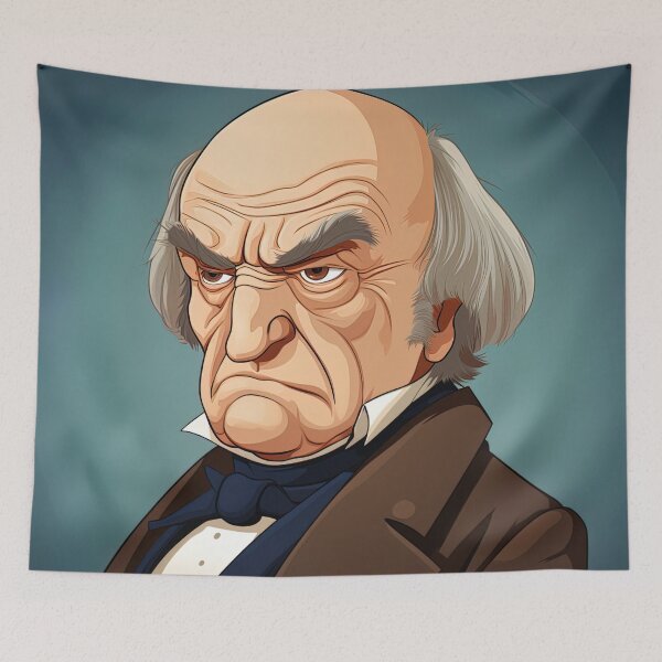 Item preview, William Ewart Gladstone | cute style designed and sold by ComicsFactory.