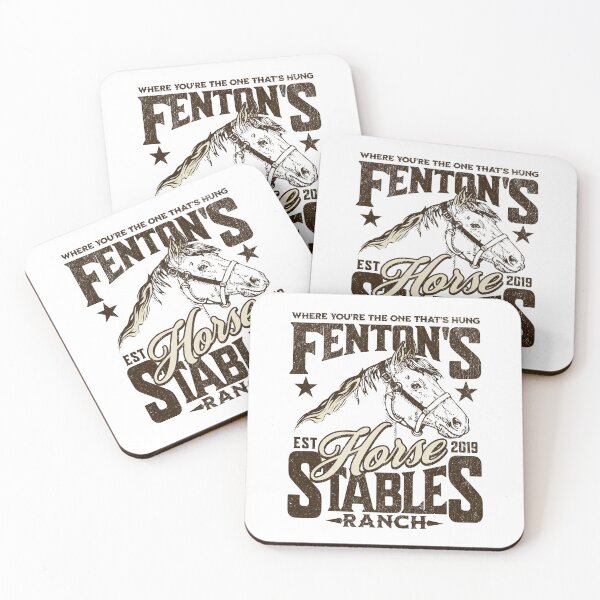 Item preview, Fenton's Stables & Horse Ranch - where you're the one that's hung - Est. 2019 designed and sold by Primotees.