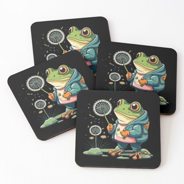 Item preview, Dandelion Frog, funny frog gifts designed and sold by V-Tee.