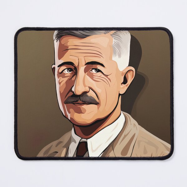 Item preview, William Faulkner | cute style designed and sold by ComicsFactory.