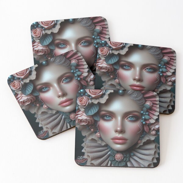 Item preview, Clamor  Aristocratic 1920 style Lady  Portrait Fashion Artificial intelligence Ai designed and sold by AiPoliviosArt.