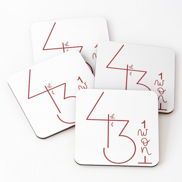 Item preview, 4th & 31 - Cursive Won Vertical designed and sold by pdaniels.