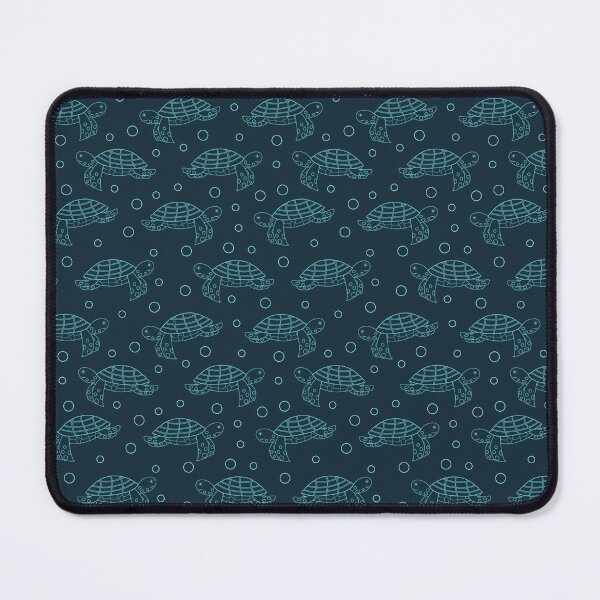 Item preview, Blue turtles pattern designed and sold by FatBirdie.