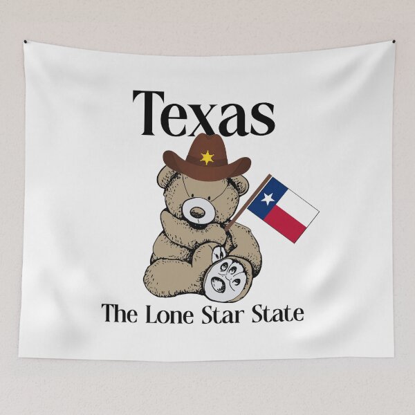 Item preview, Texas State Teddy Bear designed and sold by kjanedesigns.