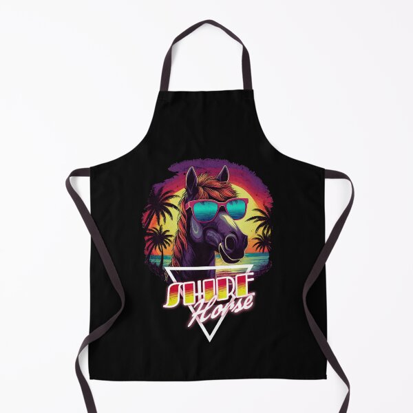 Item preview, Retro Wave Shire Horse Vibes designed and sold by RedDesignSyc.