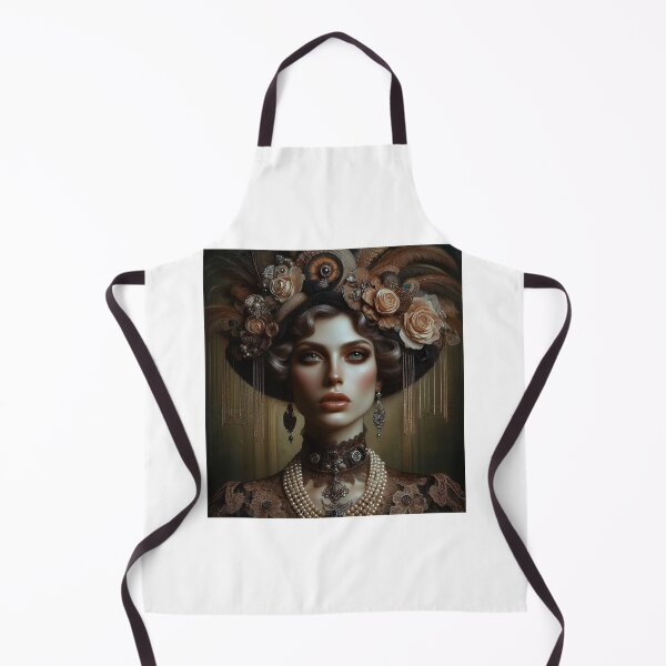 Item preview, Clamor  Aristocratic 1920 style Lady  Portrait Fashion Artificial intelligence Ai designed and sold by AiPoliviosArt.