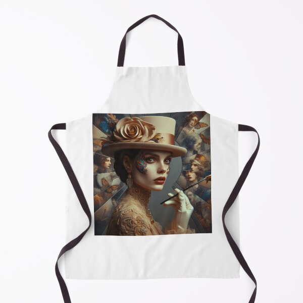Item preview, Clamor  Aristocratic 1920 style Lady  Portrait Fashion Artificial intelligence Ai designed and sold by AiPoliviosArt.