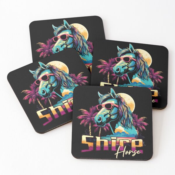 Item preview, Retro Wave Shire Horse Sunglas designed and sold by RedDesignSyc.