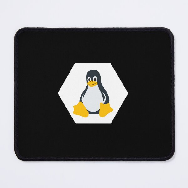 Item preview, Linux hexagon penguin designed and sold by Redstrawberry13.
