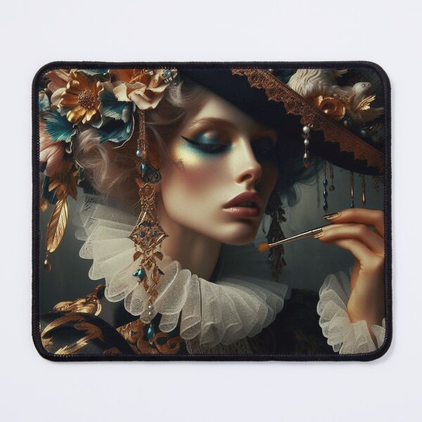 Item preview, Clamor  Aristocratic 1920 style Lady  Portrait Fashion Artificial intelligence Ai designed and sold by AiPoliviosArt.