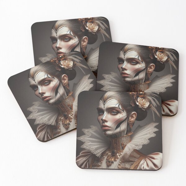Item preview, Clamor  Aristocratic 1920 style Lady  Portrait Fashion Artificial intelligence Ai designed and sold by AiPoliviosArt.