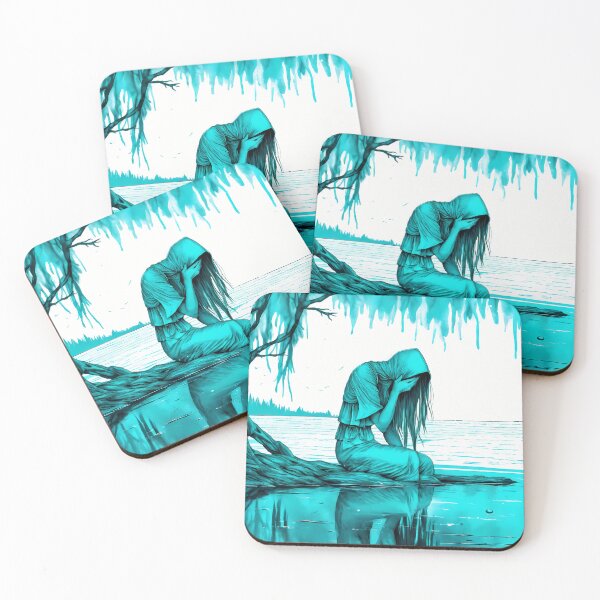 Item preview, Melancholic Dawn: Digital Art That Arouses Grief on the Lakeshore designed and sold by Artedig.