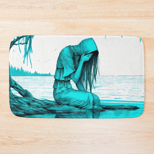 Item preview, Melancholic Dawn: Digital Art That Arouses Grief on the Lakeshore designed and sold by Artedig.