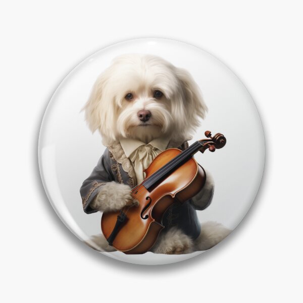 Item preview, Mr Puppy Violin Maestro designed and sold by ai-beyond.