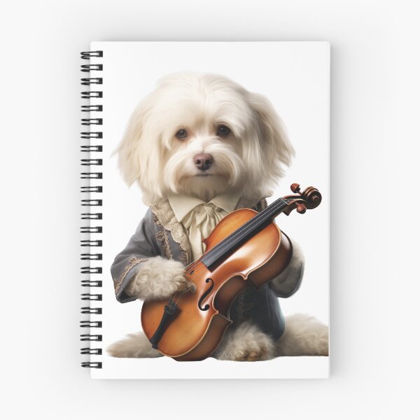 Item preview, Mr Puppy Violin Maestro designed and sold by ai-beyond.