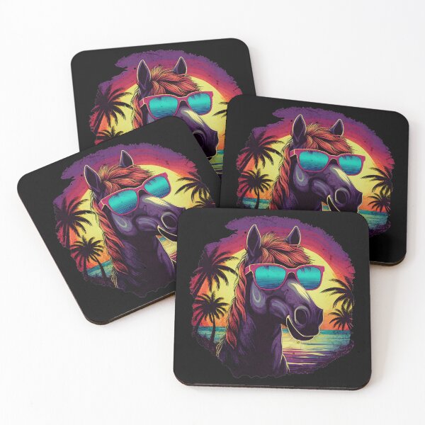 Item preview, Retro Wave Shire Horse  designed and sold by RedDesignSyc.