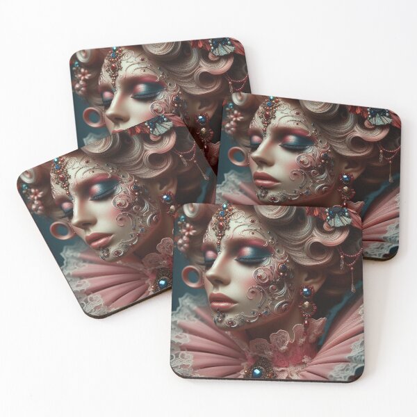 Item preview, Clamor  Aristocratic 1920 style Lady  Portrait Fashion Artificial intelligence Ai designed and sold by AiPoliviosArt.