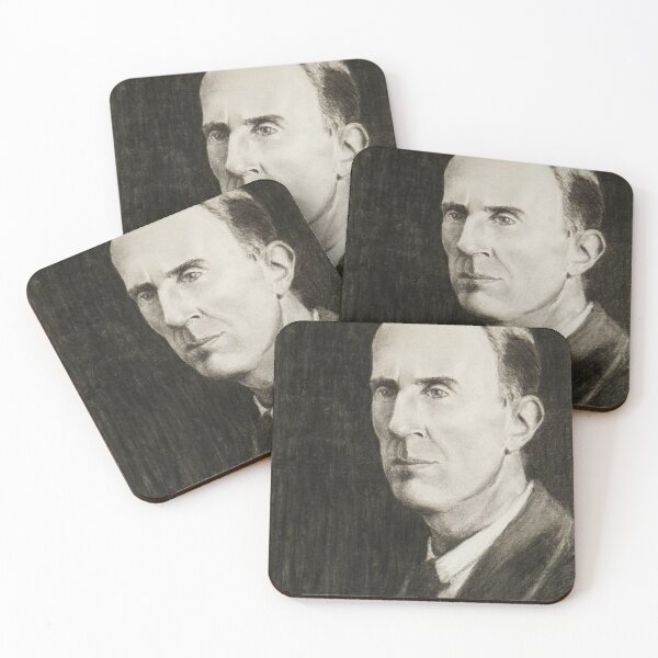 Item preview, J.R.R.Tolkien Charcoal Portrait designed and sold by Dean Harkness Art.