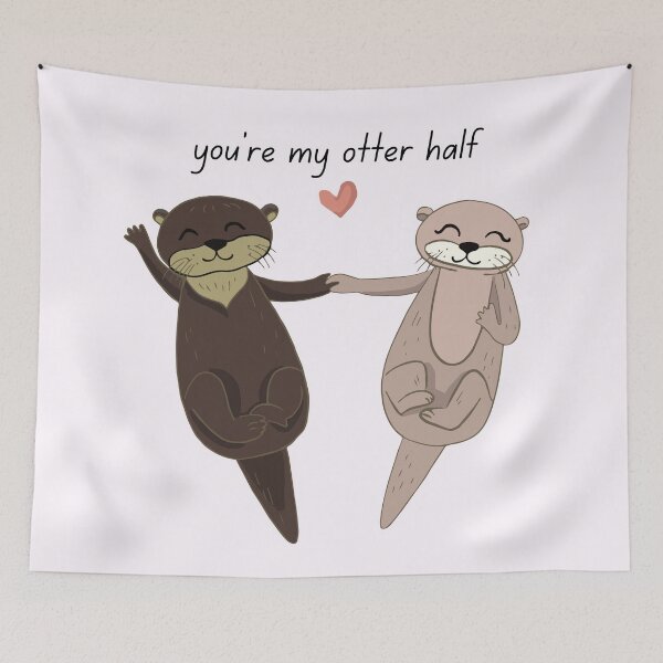 Item preview, You're my Otter Half  designed and sold by arineliza1997.