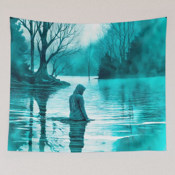 Item preview, Intangible Moments: Digital Art that Captures the Ephemeral Essence of Grief designed and sold by Artedig.