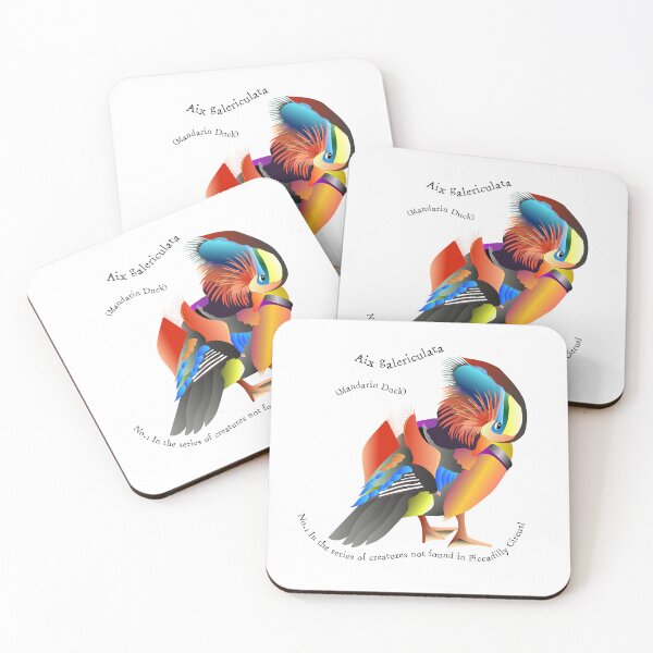 Item preview, Gory details The colourful Mandarin Duck designed and sold by Gorydetails.
