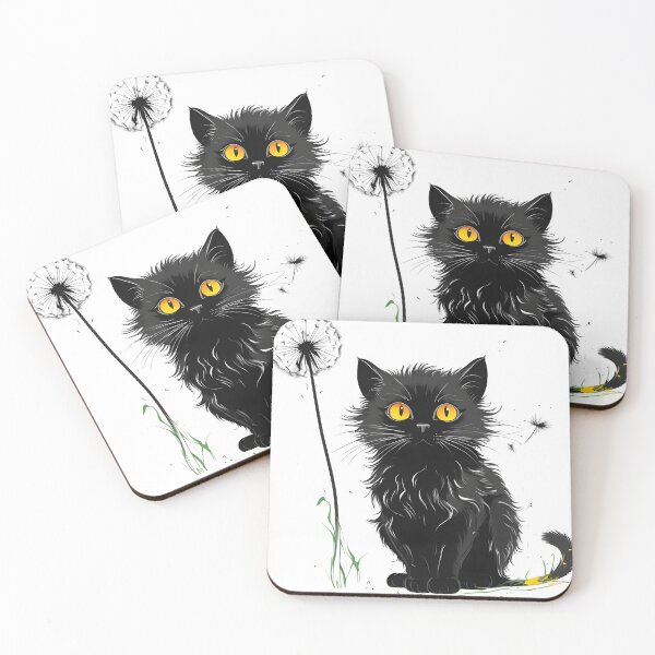Item preview, Dandelion Cat Lovers Cats Kittens designed and sold by Mayalogo.