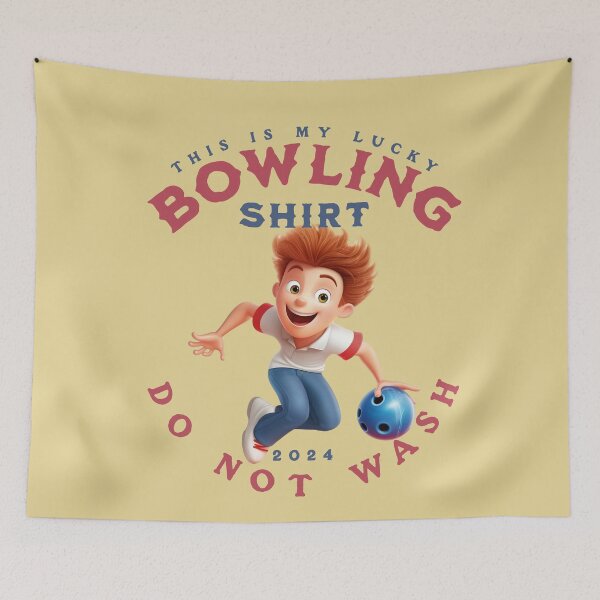 Item preview, Lucky bowling shirt - Let the good times roll - Spare me - King of bowling - Livin on a spare designed and sold by JansenGS.