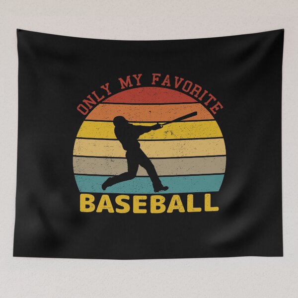 Item preview, ONLY MY FAVORITE BASEBALL designed and sold by creativevogue.