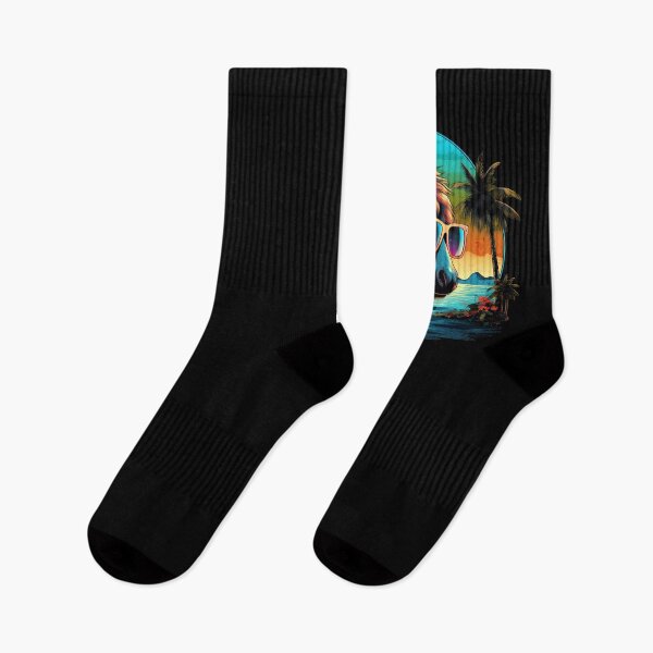 Item preview, Retro Wave Shetland Pony Horse Palm Design designed and sold by RedDesignSyc.