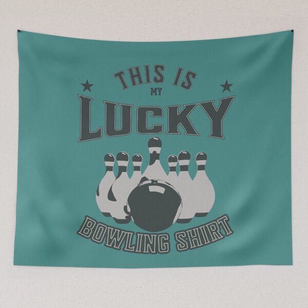 Item preview, This is my Lucky bowling shirt - Let the good times roll - Spare me - King of bowling - Livin on a spare designed and sold by JansenGS.