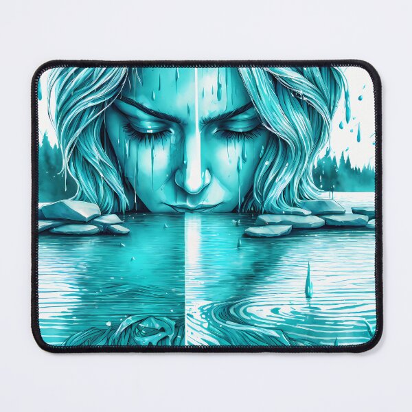 Item preview, Fragments of Hope: Digital Art that Reconstructs Grief in the Lake designed and sold by Artedig.