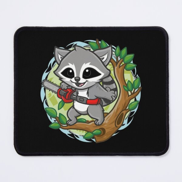 Item preview, Raccoon Arborist, funny gifts for arborists designed and sold by V-Tee.