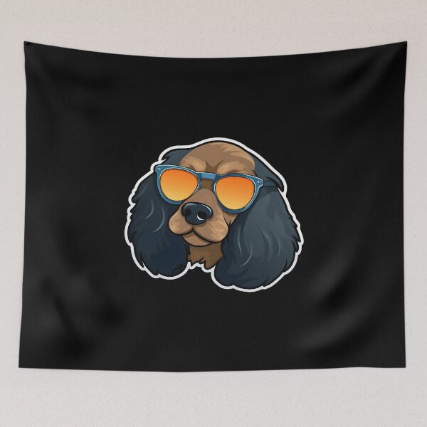 Item preview, Cocker Spaniel in Cool Sunglasses designed and sold by CUTEDOGGIEZ.