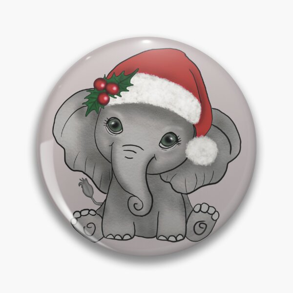 Aperçu de l'œuvre Éléphant de Noël créée et vendue par Whateverboss.