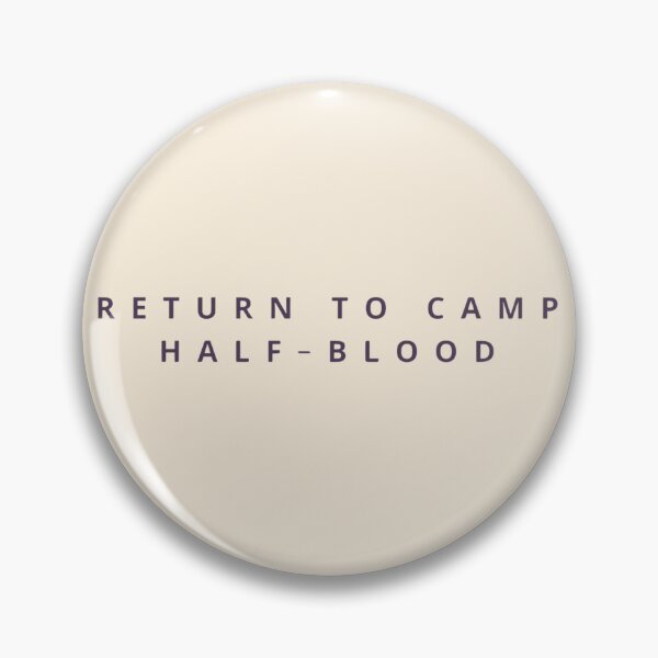 Item preview, Return To Camp Half-Blood Podcast Logo designed and sold by onthevergepro.