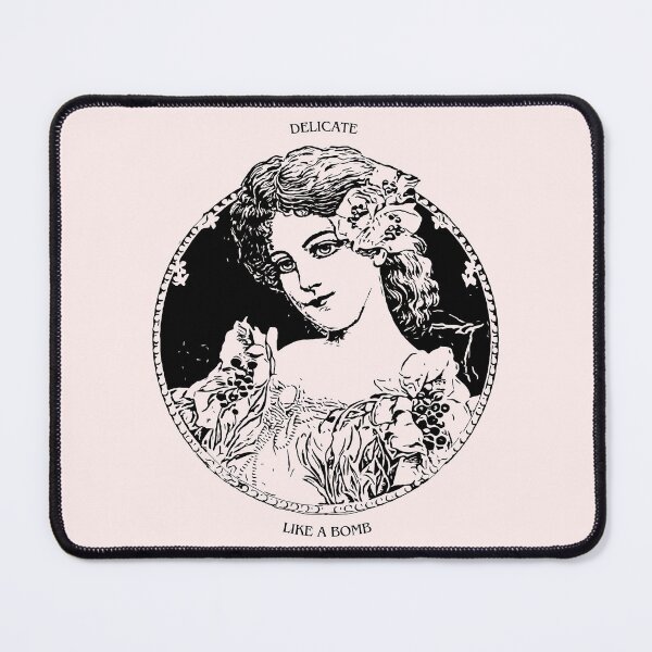 Item preview, Tender as a bomb, smiling girl, self-confident and feminist designed and sold by TheLocoShop.